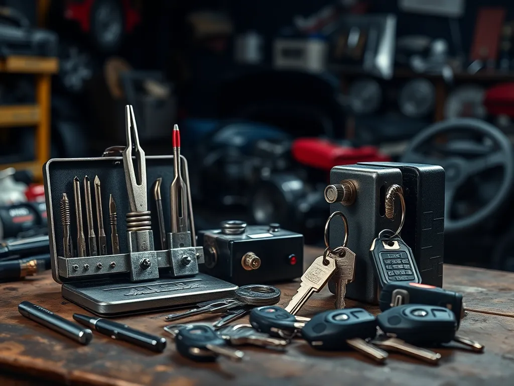 Top 10 Must-Have Car Locksmith Tools for Professionals